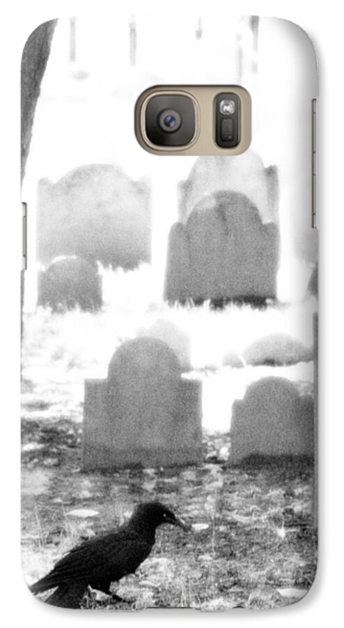 Crow Galaxy S7 Case featuring the photograph Spirit Guardian by Brooke T Ryan