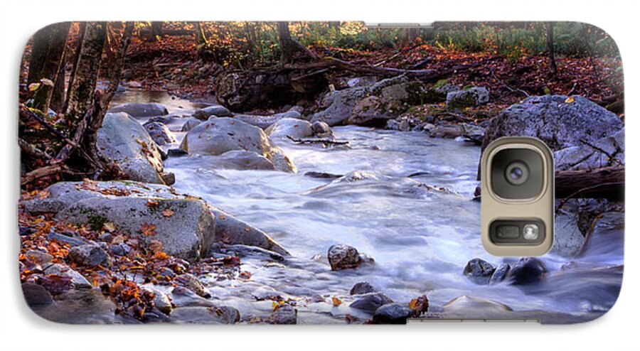 Vermont Galaxy S7 Case featuring the photograph Stickney Brook by Tom Singleton