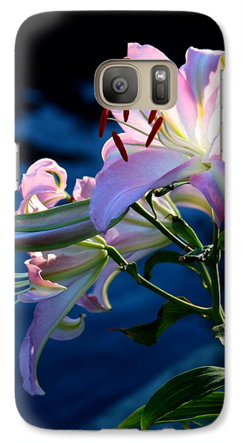 Lily Galaxy S7 Case featuring the photograph Sunset Lily by Patrick Witz