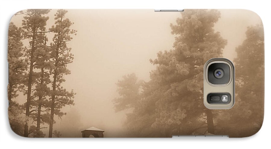 Building Galaxy S7 Case featuring the photograph The Fog by Shannon Harrington