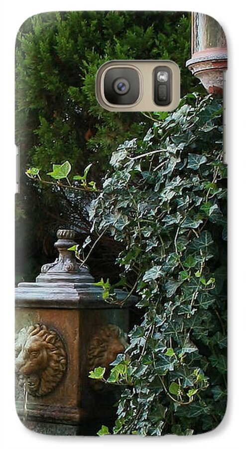 Plant Galaxy S7 Case featuring the photograph The Garden by Karen Harrison Brown