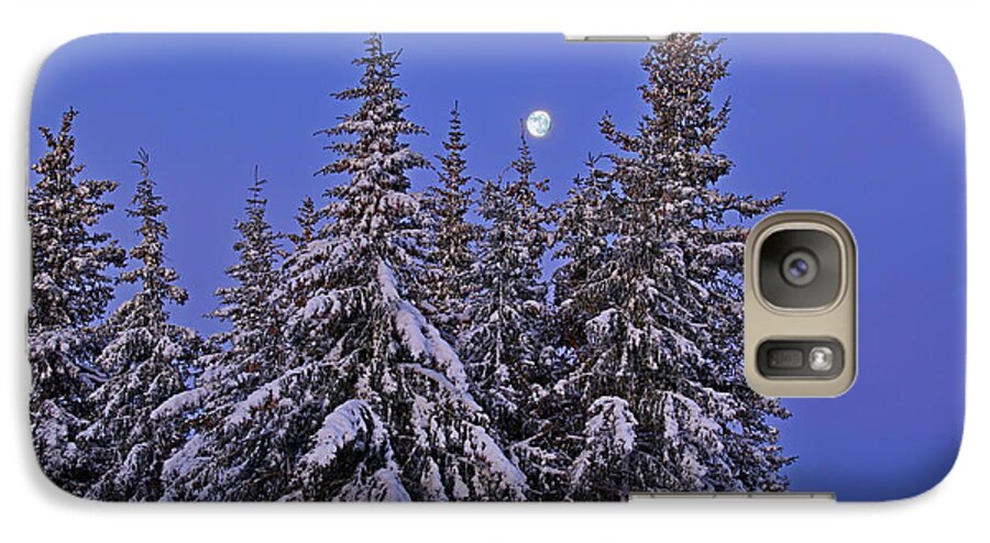 Snow Galaxy S7 Case featuring the photograph Winter Night by Michele Cornelius