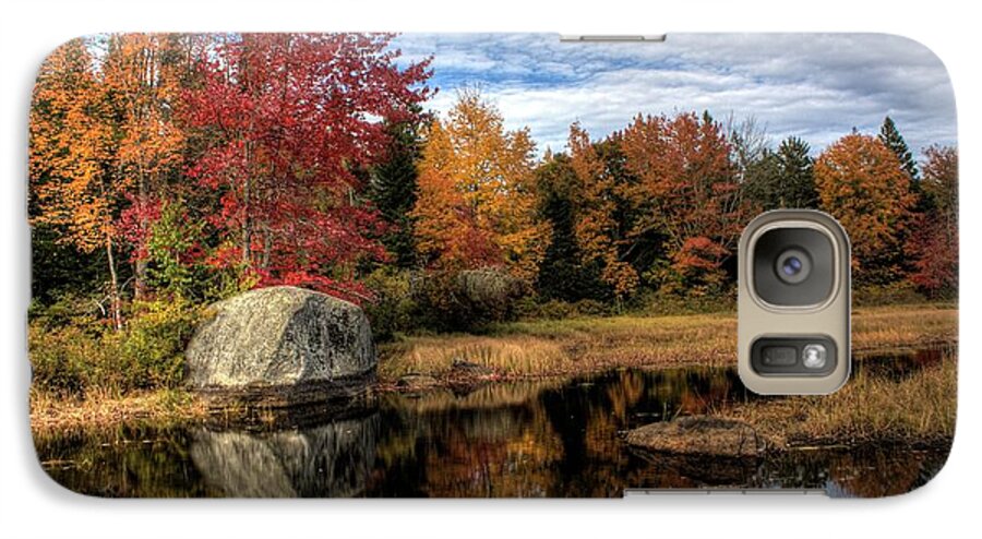 Hdr Galaxy S7 Case featuring the photograph Autumn In Maine #2 by Greg DeBeck