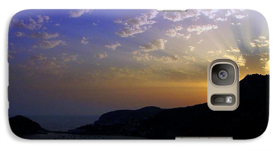 Sunset Galaxy S7 Case featuring the photograph Ischia Awakens #1 by Patrick Witz