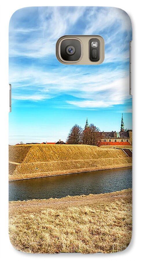 Denmark Galaxy S7 Case featuring the photograph Kronborg Castle in Helsingor #1 by Antony McAulay