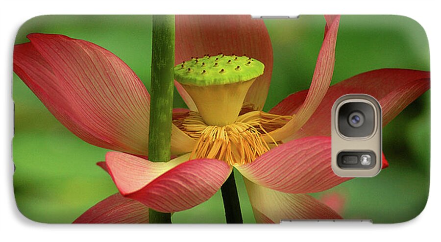 Lotus Galaxy S7 Case featuring the photograph Lotus Flower #1 by Harry Spitz