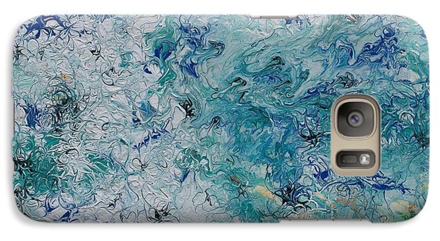 Swell Galaxy S7 Case featuring the painting Swell #1 by Pat Purdy