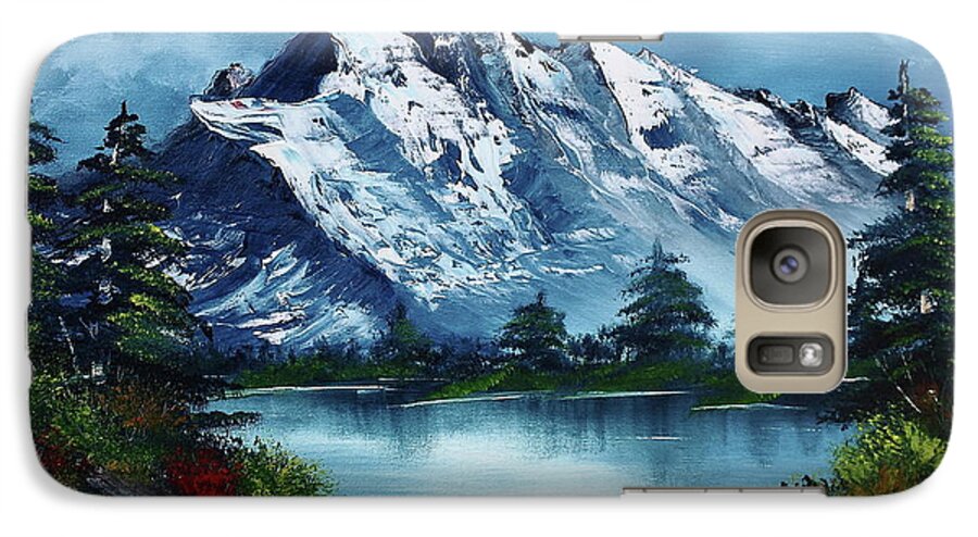 #faatoppicks Galaxy S7 Case featuring the painting Take A Breath by Barbara Teller