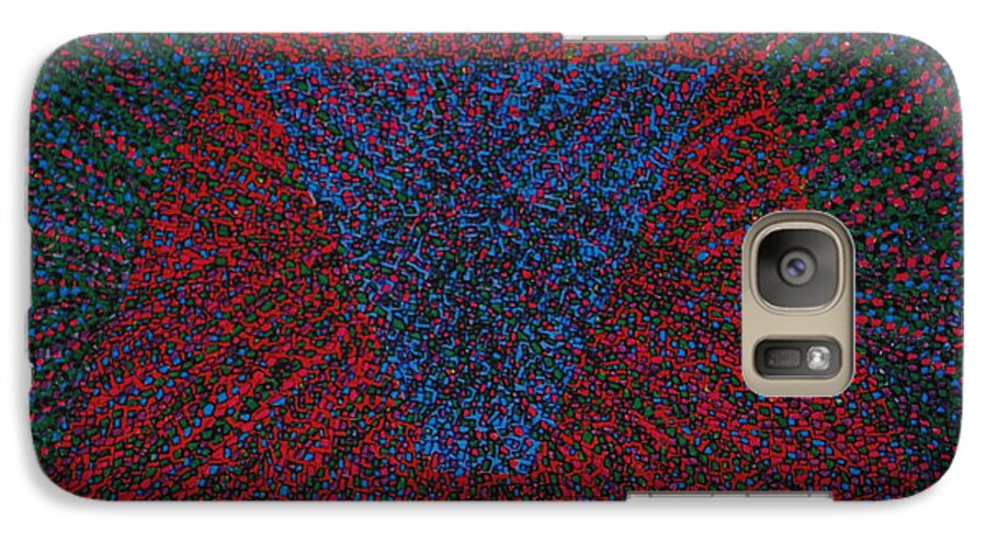 Inspirational Galaxy S7 Case featuring the painting Mobius Band #11 by Kyung Hee Hogg
