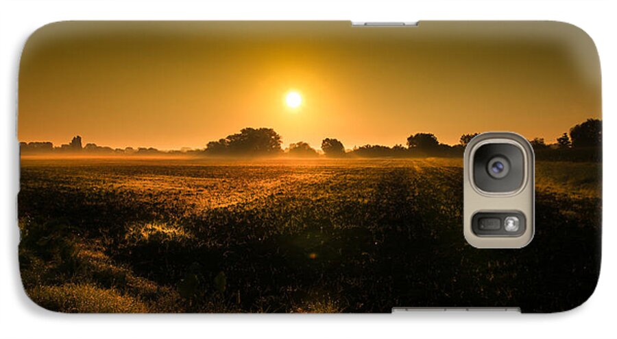Tree Galaxy S7 Case featuring the photograph Foggy Morning #2 by Franziskus Pfleghart