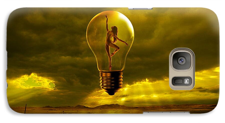 Light Galaxy S7 Case featuring the digital art Mystical Light #2 by Franziskus Pfleghart