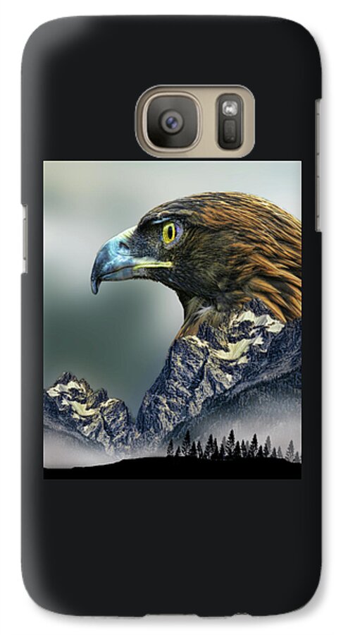 Totem Galaxy S7 Case featuring the photograph 4397 by Peter Holme III