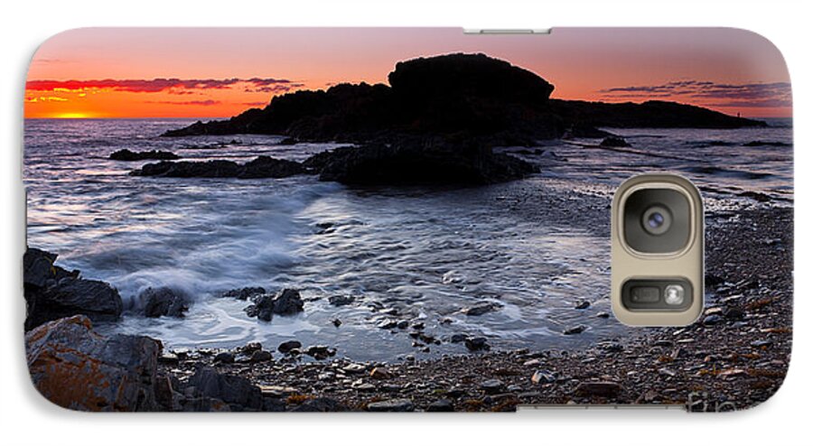 Second Valley Sunset South Australia Coast Coastal Seascape Fleurieu Peninsula Rocky Shoreline Galaxy S7 Case featuring the photograph Second Valley Sunset #8 by Bill Robinson