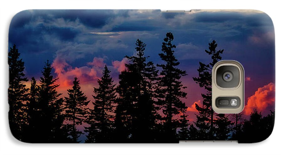Sunset Galaxy S7 Case featuring the photograph A Chance of Thundershowers by Albert Seger
