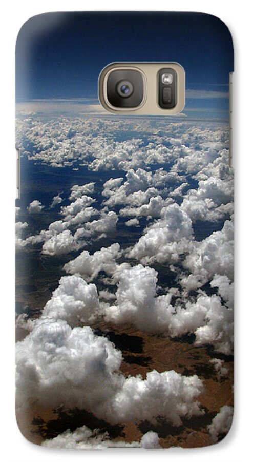 Greeting Card Galaxy S7 Case featuring the photograph Across the miles by Joanne Coyle