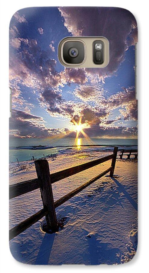 Clouds Galaxy S7 Case featuring the photograph And I Will Give You Rest. by Phil Koch
