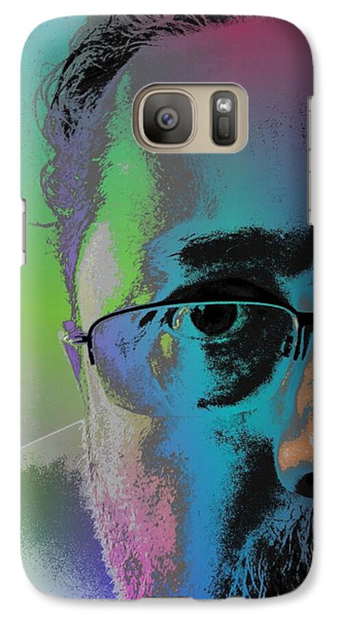 Portrait Galaxy S7 Case featuring the digital art Anothercolor by Jeff Iverson