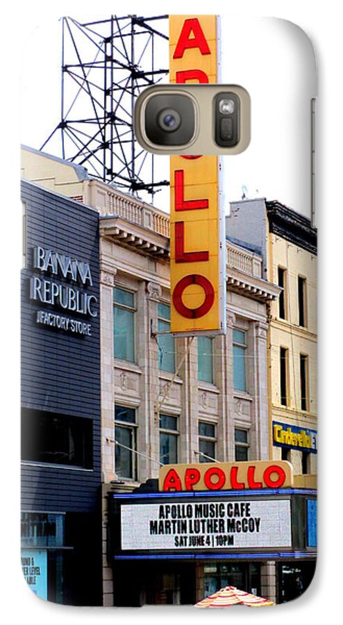 Apollo Theater Galaxy S7 Case featuring the photograph Apollo Theater by Randall Weidner