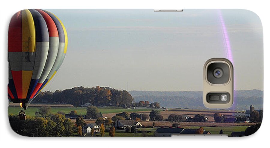 Hot-air Galaxy S7 Case featuring the photograph Baloon Ride by Vilas Malankar
