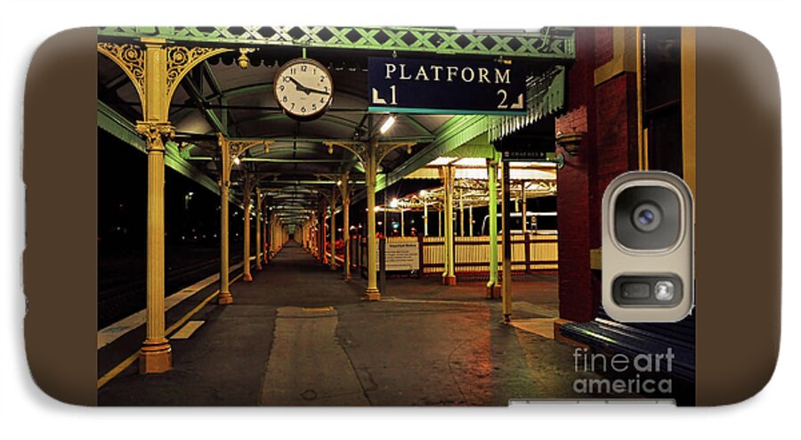 Beautiful Old Albury Station Galaxy S7 Case featuring the photograph Beautiful Old Albury Station by Kaye Menner by Kaye Menner