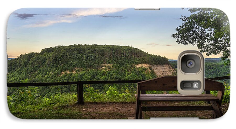 Lethcworth State Park Galaxy S7 Case featuring the photograph Best Seat In The House by Mark Papke