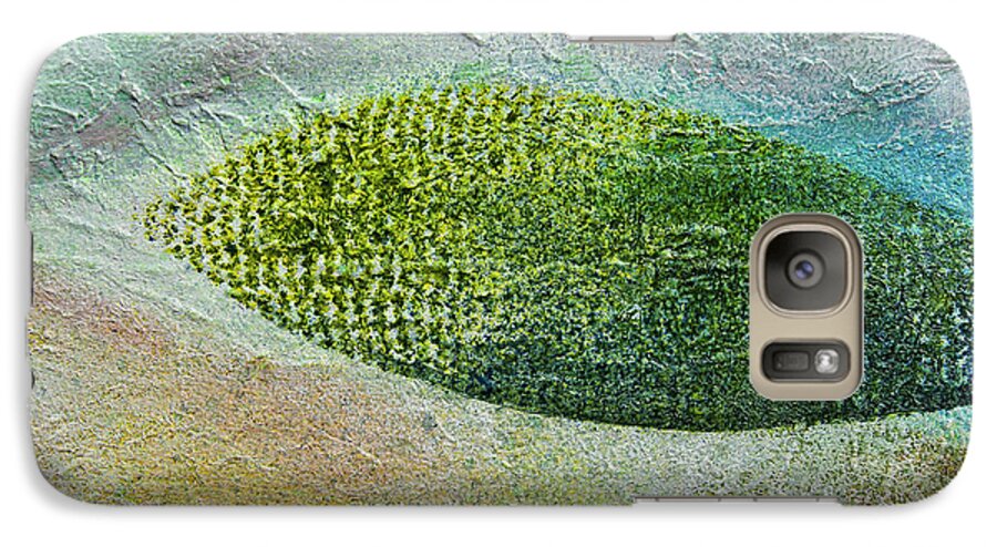 Acrylic Galaxy S7 Case featuring the painting Botany II by John Hansen