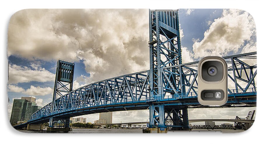 Bridge Galaxy S7 Case featuring the photograph Bridge of Blues by Anthony Baatz