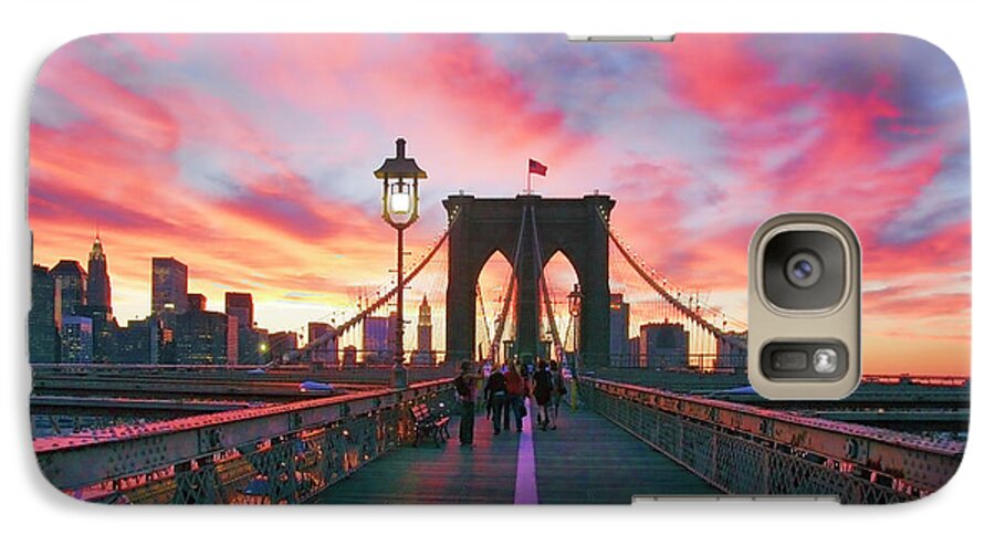 Brooklyn Galaxy S7 Case featuring the photograph Brooklyn Sunset by Rick Berk