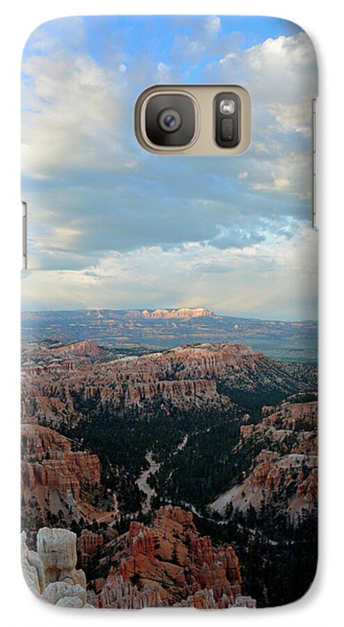 Bryce Galaxy S7 Case featuring the photograph Bryce Canyon Skyview by Bruce Gourley