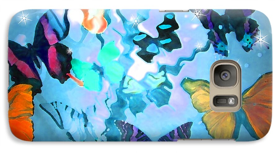 Butterfly Galaxy S7 Case featuring the photograph Butterfly Heaven by Rosalie Scanlon