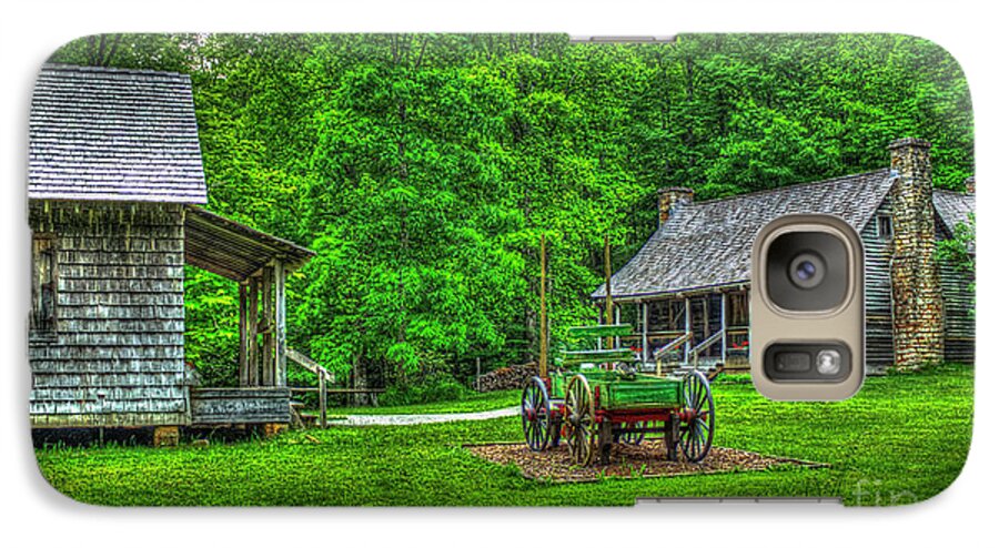 Reid Callaway Cabin Fever Images Galaxy S7 Case featuring the photograph Cabin Fever Great Smoky Mountains Art by Reid Callaway