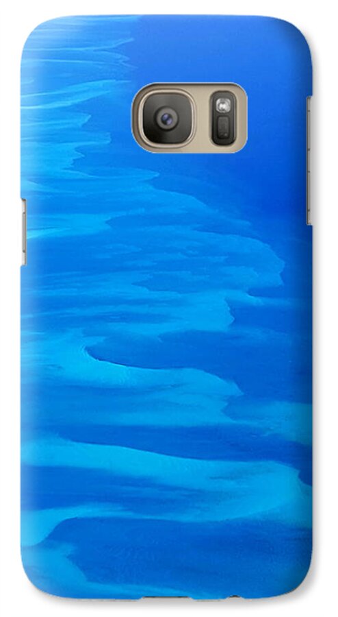 Caribbean Galaxy S7 Case featuring the photograph Caribbean Ocean Mosaic by Jetson Nguyen