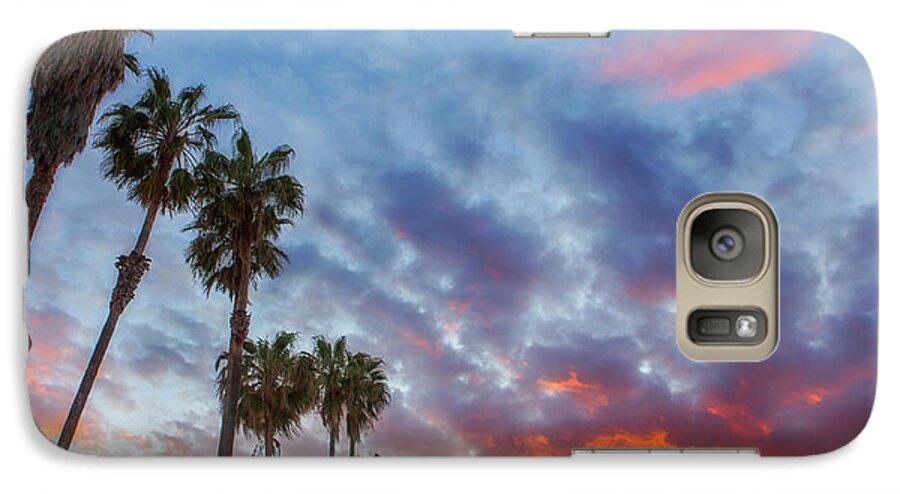 Palms Galaxy S7 Case featuring the photograph Casitas Palms by John A Rodriguez
