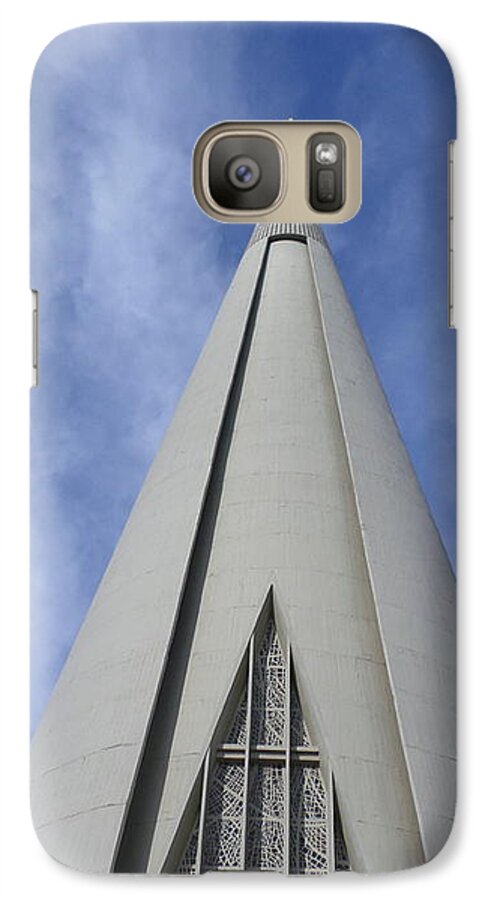 Cathedral Galaxy S7 Case featuring the photograph Cathedral Minor Basilica Our Lady of Glory by Bruna Lima