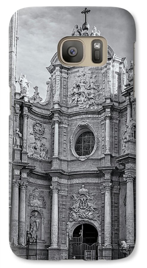 Joan Carroll Galaxy S7 Case featuring the photograph Cathedral Valencia Spain by Joan Carroll