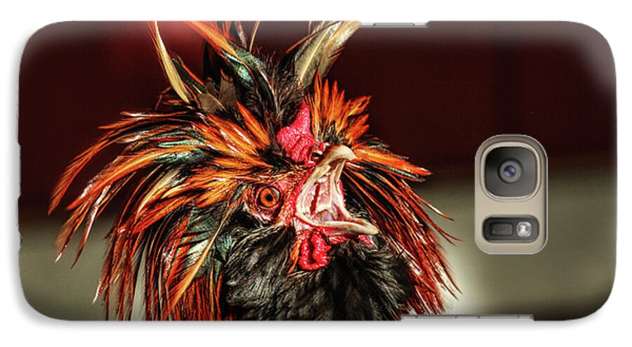 Rooster Galaxy S7 Case featuring the photograph Something to Crow About by Lynn Sprowl