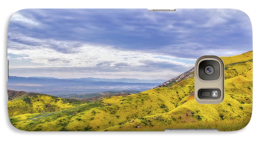 California Galaxy S7 Case featuring the photograph Clouds Above Temblor Range by Marc Crumpler