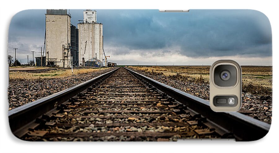 Train Tracks Galaxy S7 Case featuring the photograph Collyer Tracks by Darren White