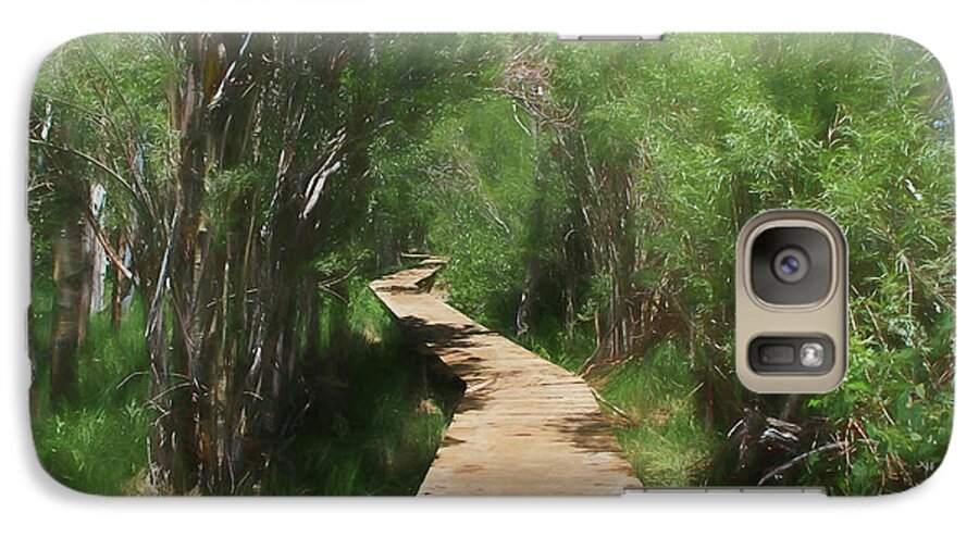 Convict Lake Loop Trail Galaxy S7 Case featuring the photograph Convict Lake Loop Trail by Donna Kennedy