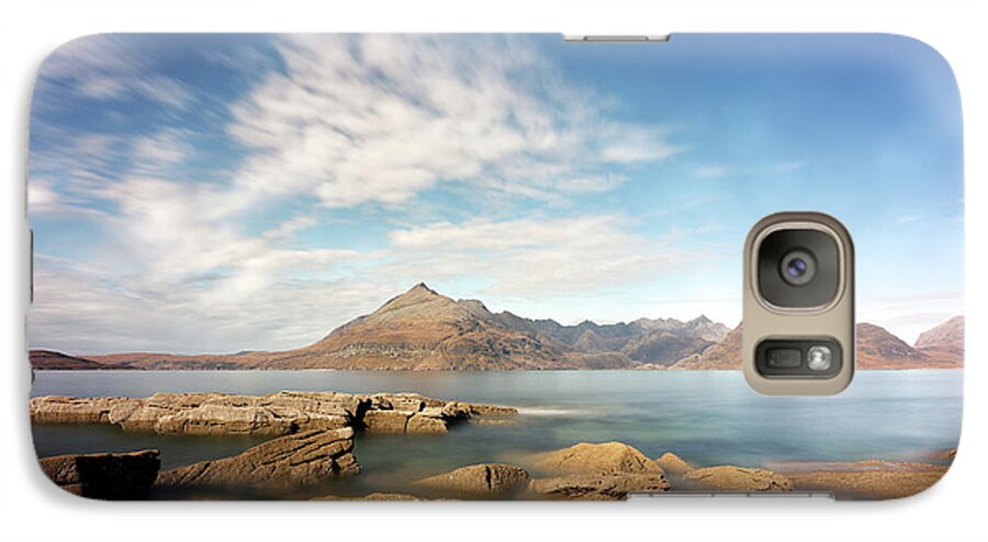 Photography Galaxy S7 Case featuring the photograph Cuillin Mountain Range by Grant Glendinning