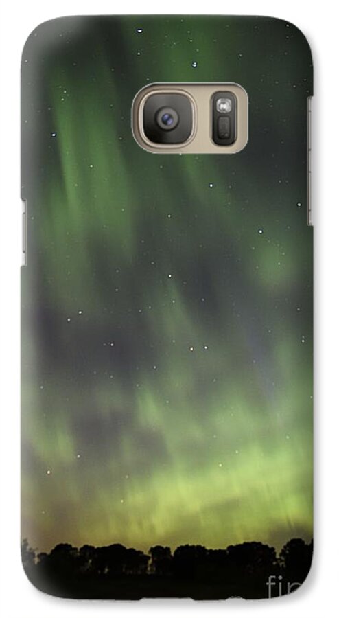 Photography Galaxy S7 Case featuring the photograph Dancing With the Dipper by Larry Ricker