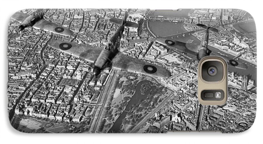 Hawker Hurricanes Galaxy S7 Case featuring the photograph Defence of the Realm by Gary Eason