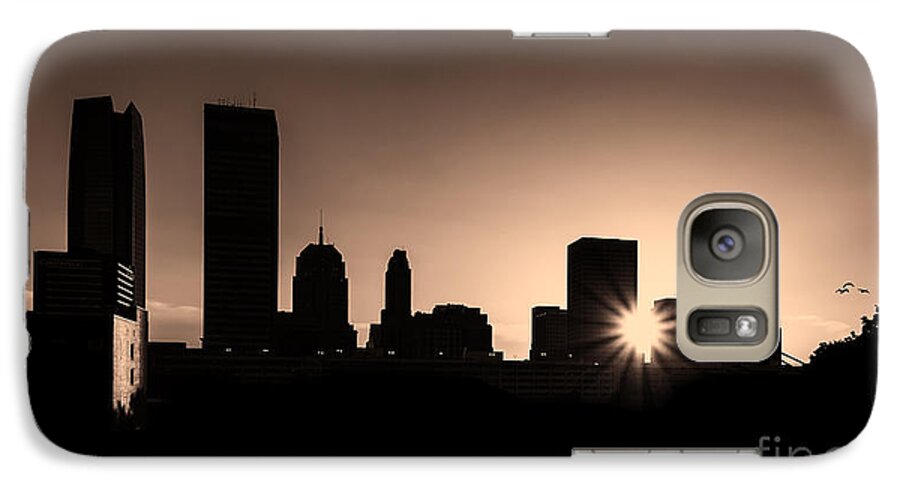 Photograph Galaxy S7 Case featuring the photograph Downtown Oklahoma City by Betty LaRue