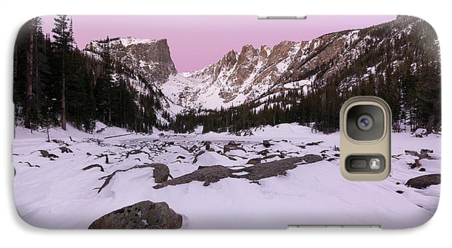 Dream Lake Galaxy S7 Case featuring the photograph Dream Lake - Pre Dawn by Aaron Spong
