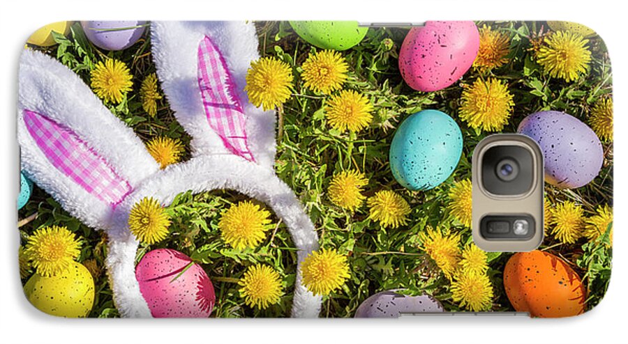 Easter Bunny Galaxy S7 Case featuring the photograph Easter Bunny Ears by Teri Virbickis