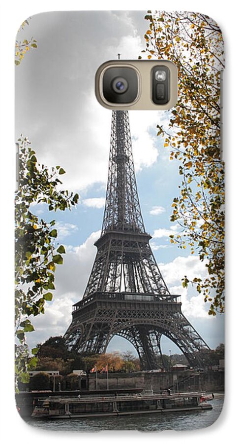 Eiffel Tower Galaxy S7 Case featuring the photograph Eiffel from Avenue de New York by Christopher J Kirby