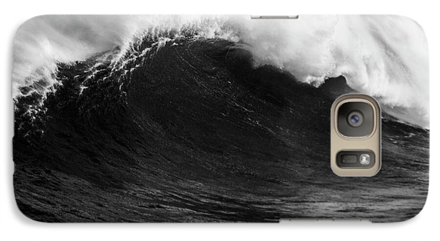 Jaws Galaxy S7 Case featuring the photograph Empty Jaws Black and White by Brad Scott