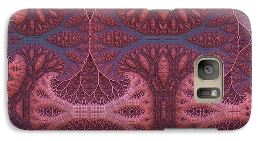 Trees Galaxy S7 Case featuring the digital art Fantasy Forest by Lyle Hatch