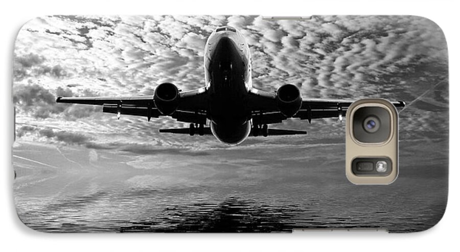 Planes Galaxy S7 Case featuring the photograph Flight path 2 by Sharon Lisa Clarke