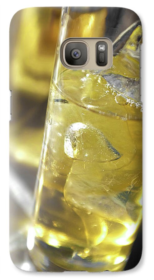 Acid Galaxy S7 Case featuring the photograph Fresh Drink with Lemon by Carlos Caetano